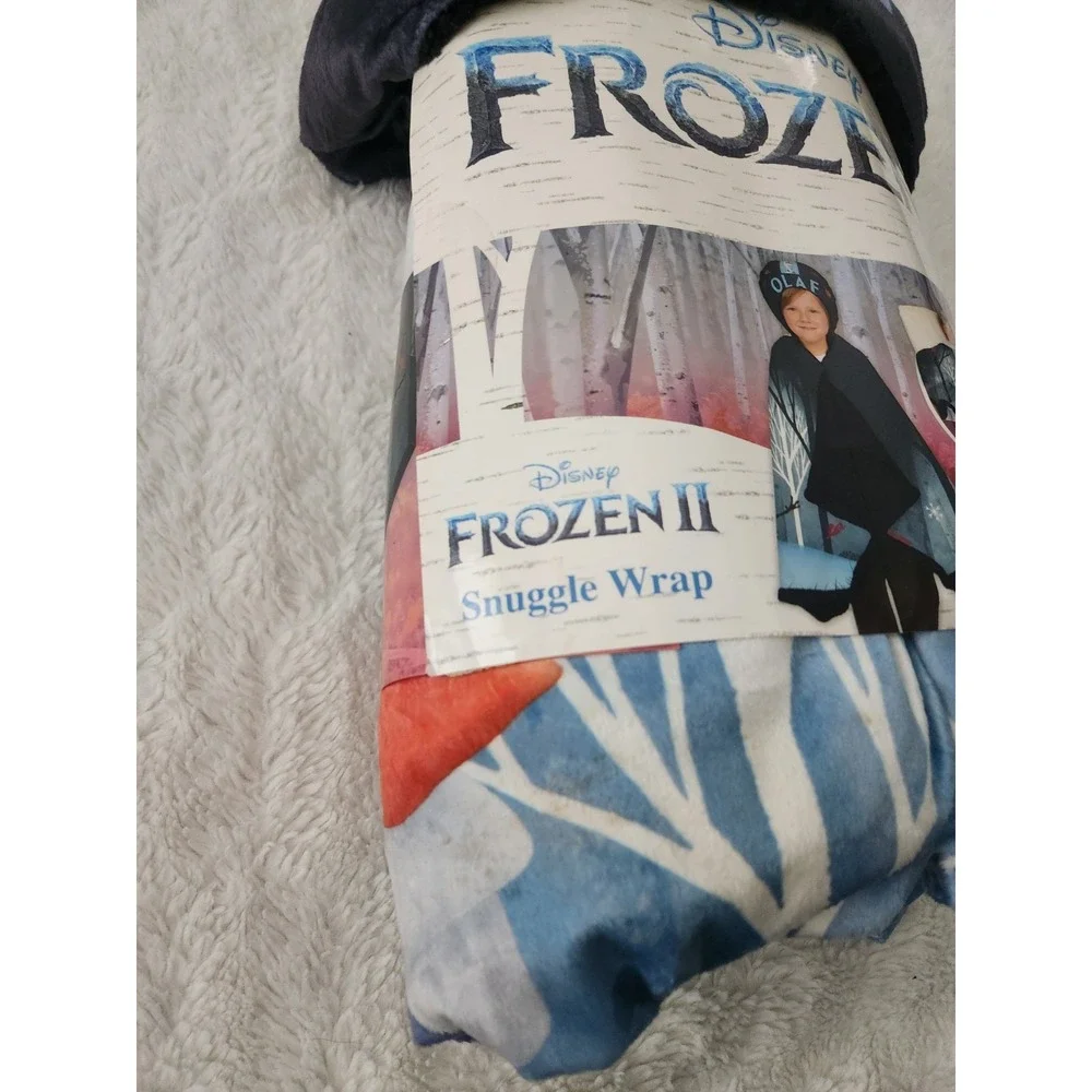 Disney's Frozen 2 Olaf Snuggle Wrap, Wearable Hoodie Blanket,Super Soft and Cozy